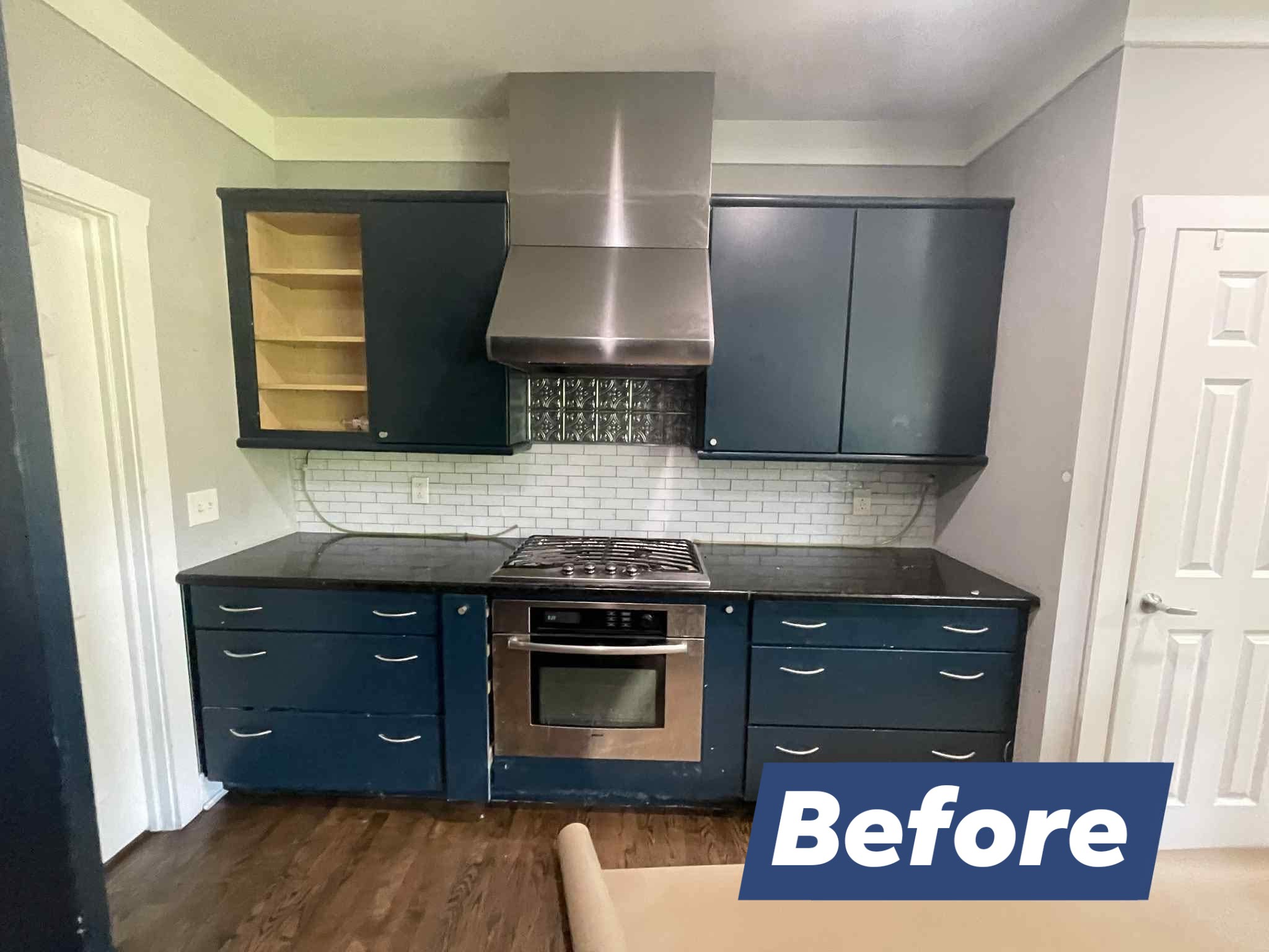 Before - Kitchen Cabinet Update
