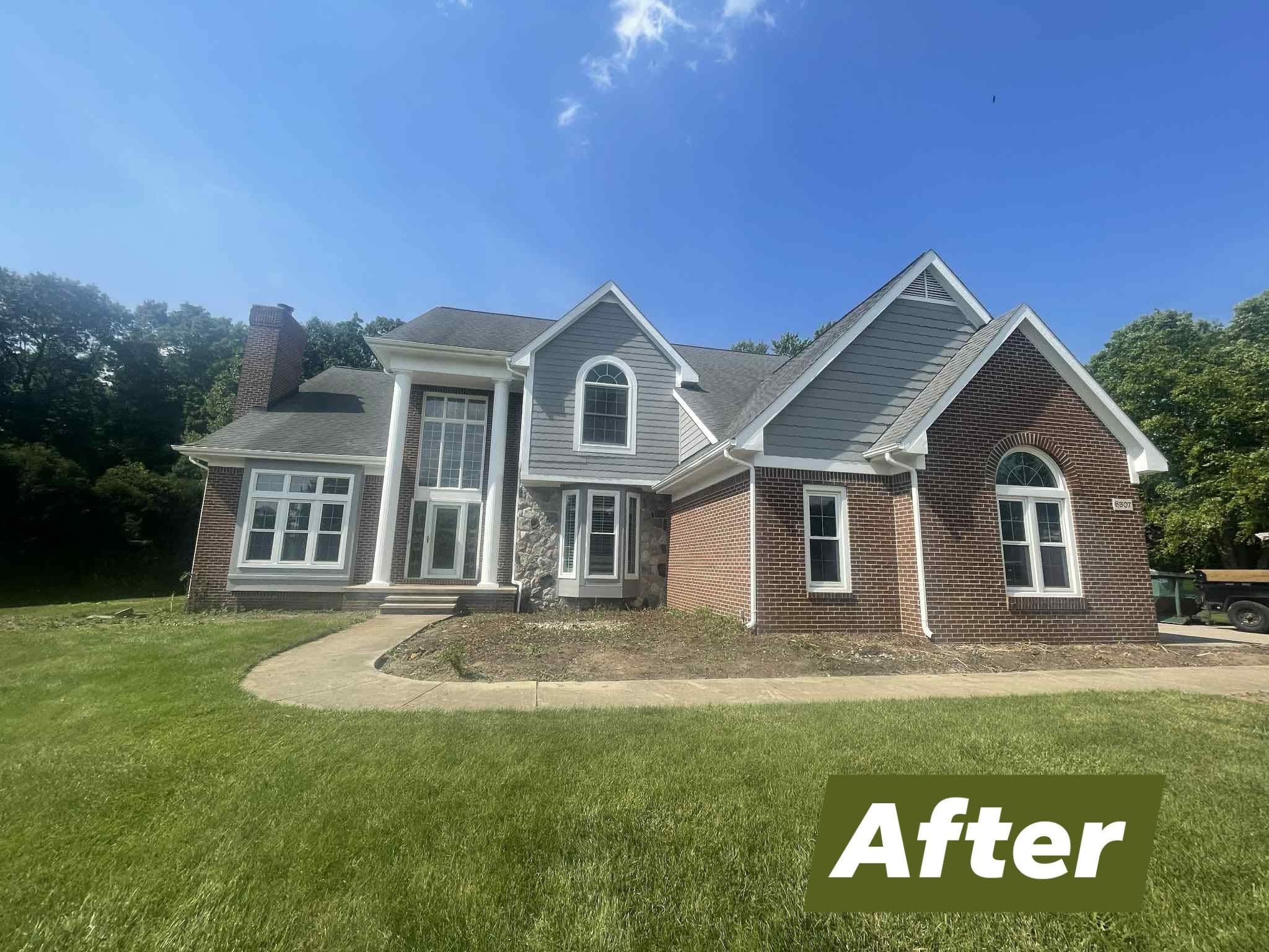 After - Exterior Home Transformation