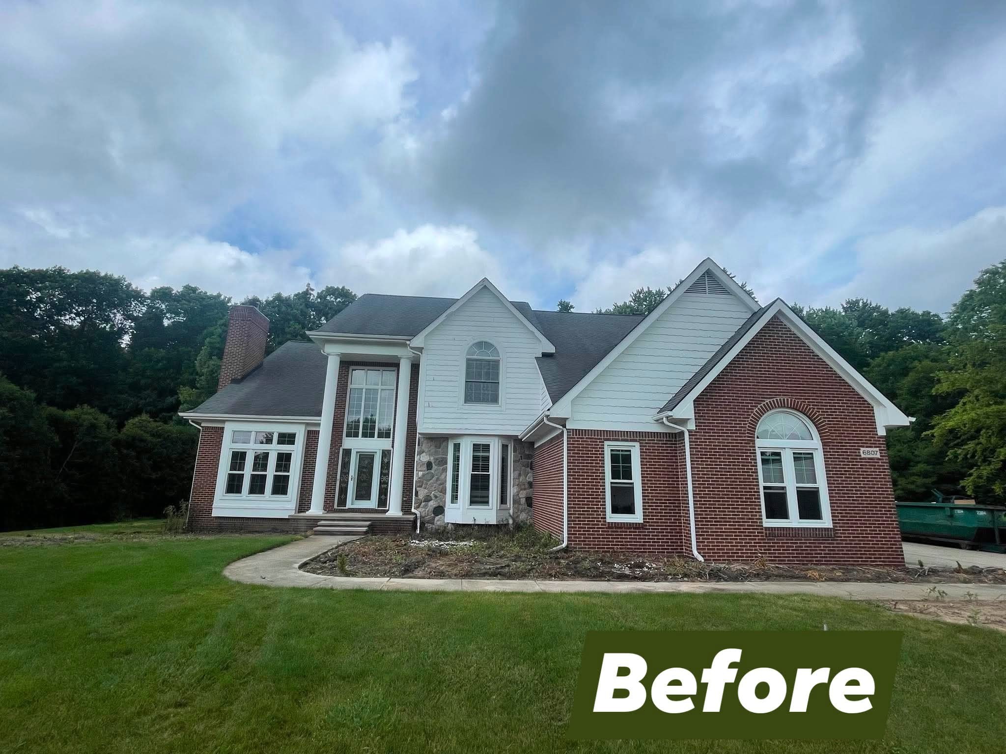 Before - Exterior Home Transformation