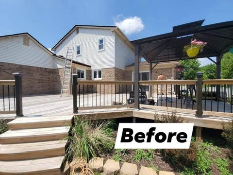 Before - Exterior House Painting