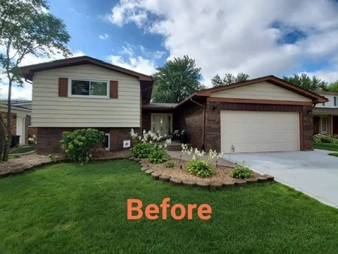 Before - Exterior Home Transformation