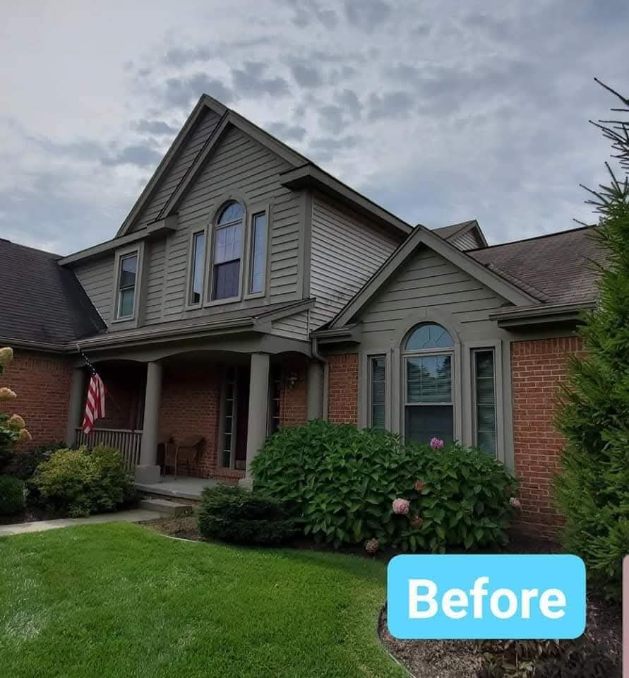 Before - Exterior House Painting