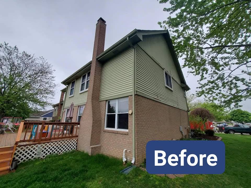 Before - Exterior House Painting