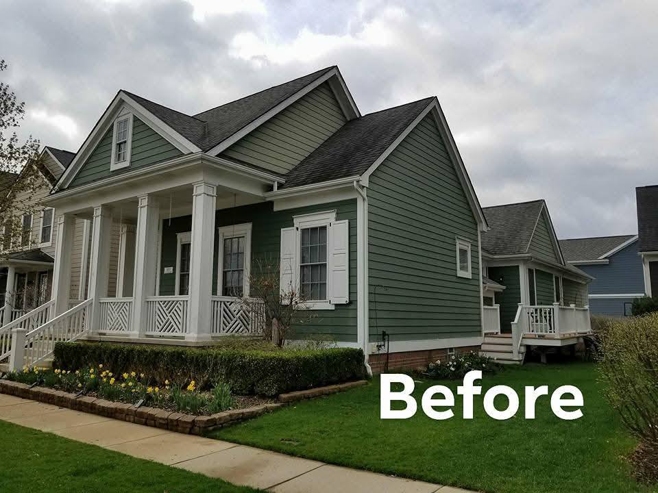 Before - Exterior Home Painting