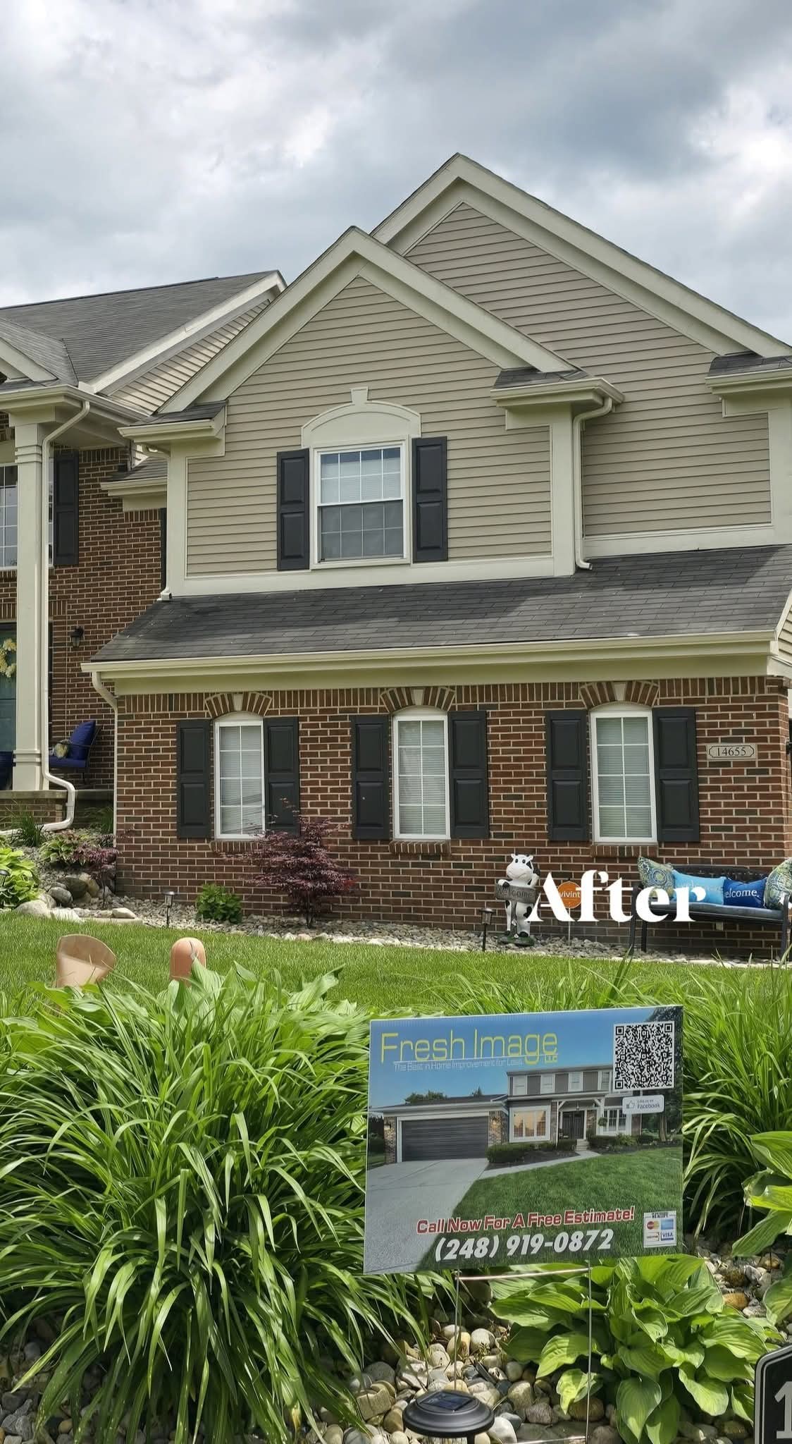 After - Shutter Painting