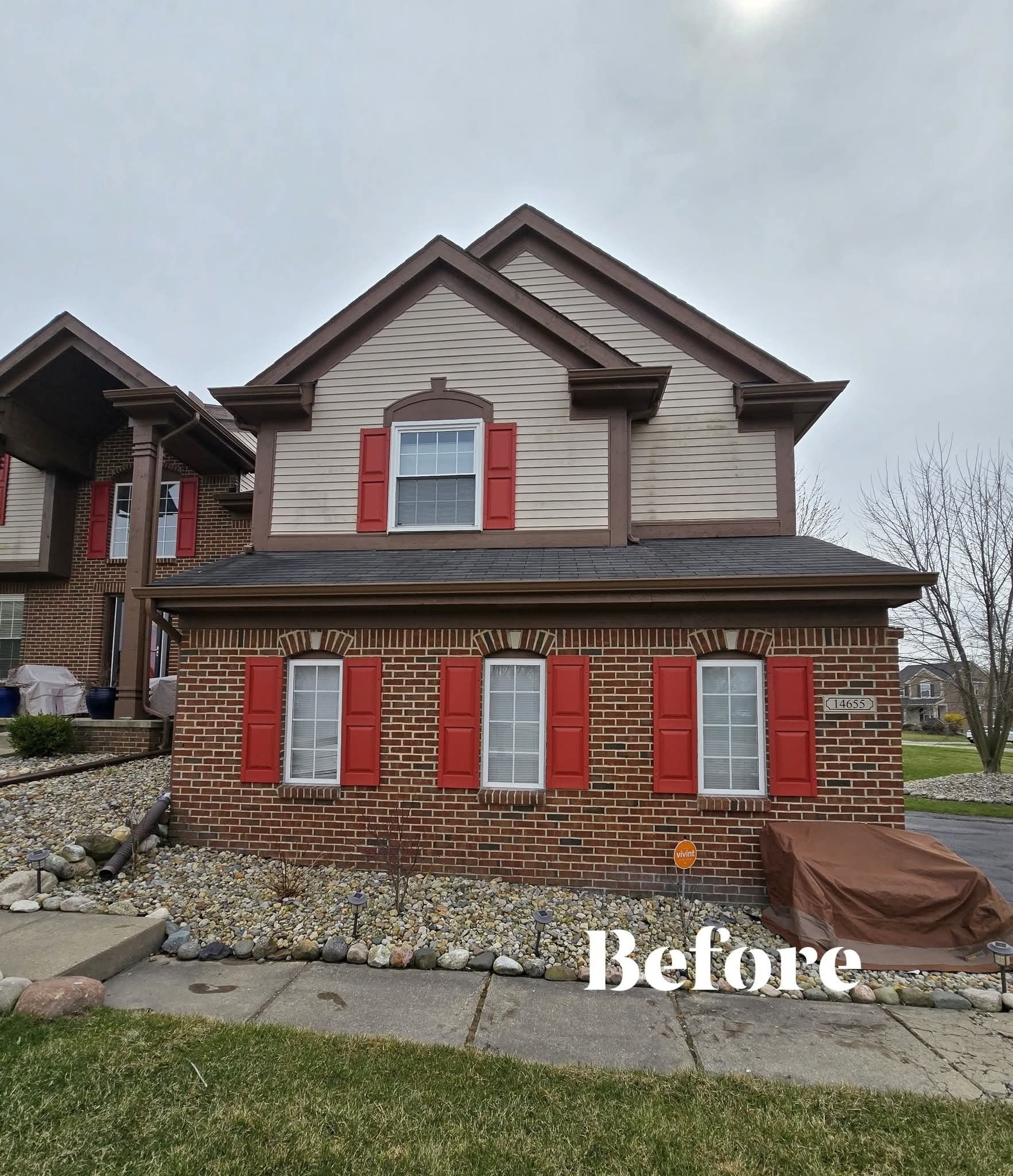 Before - Shutter Painting