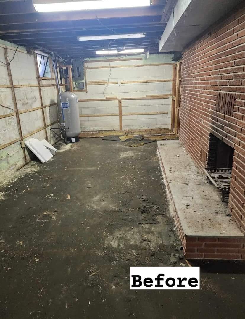 Before - Basement Transformation