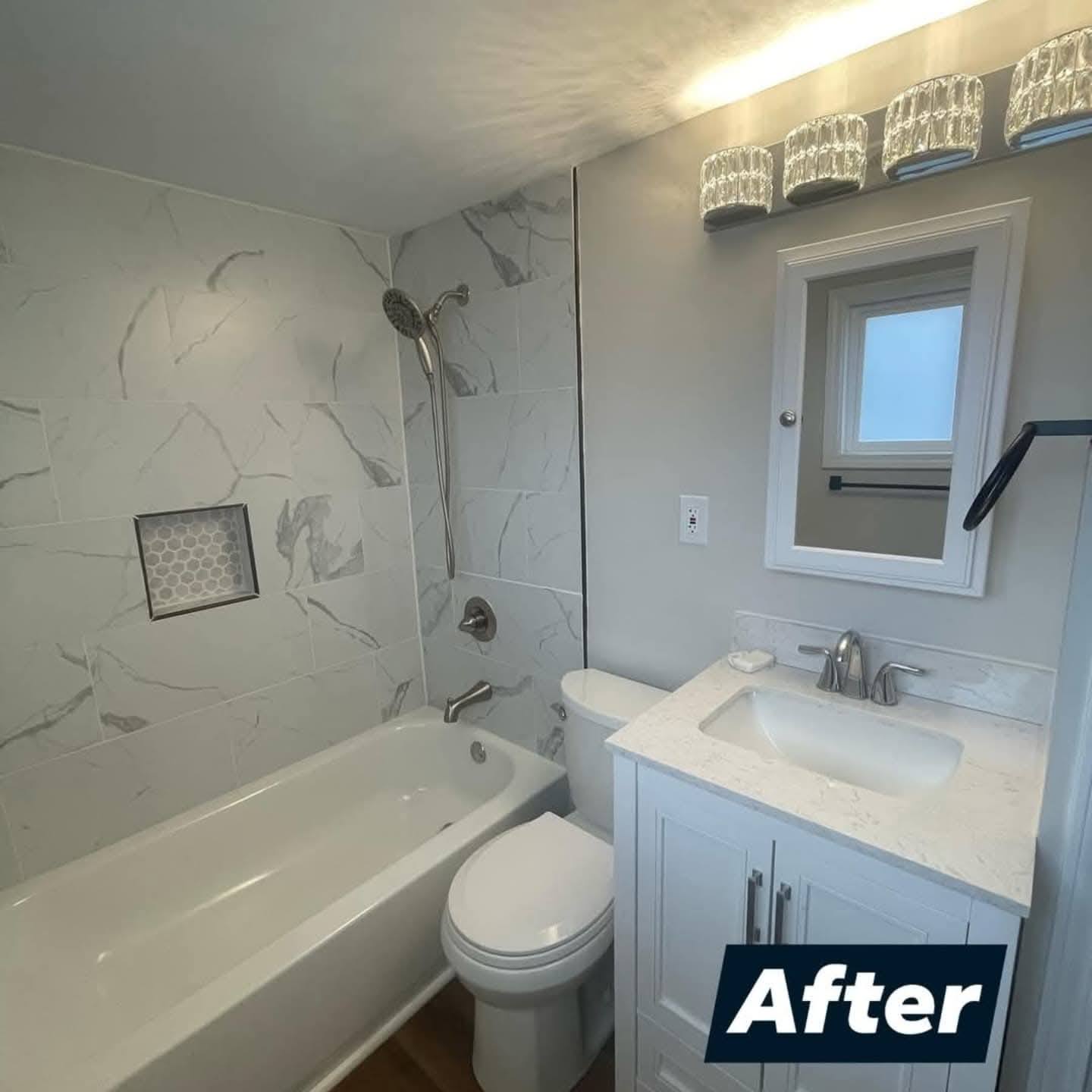 After - Bathroom Remodeling