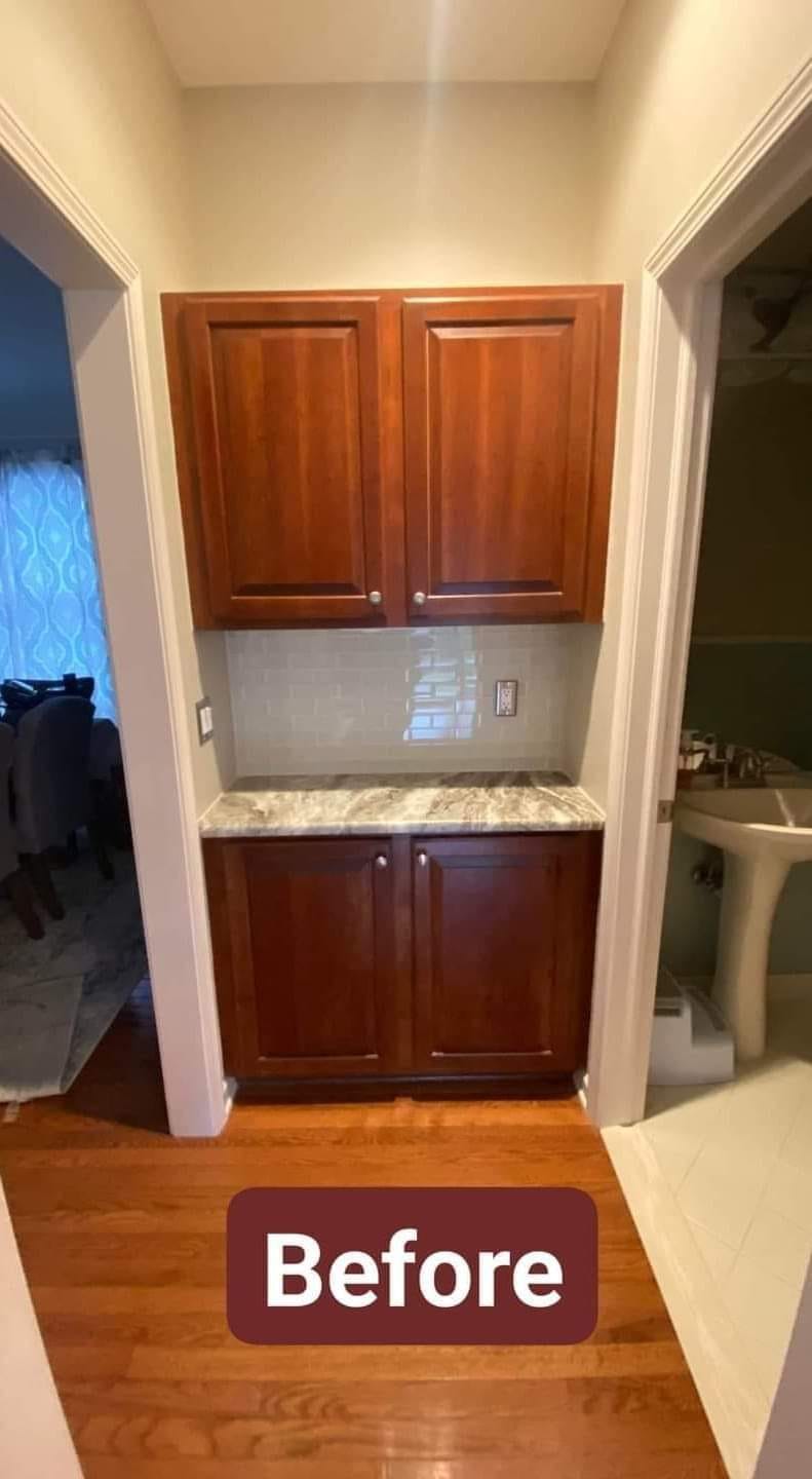 Before - Kitchen Cabinet Installation