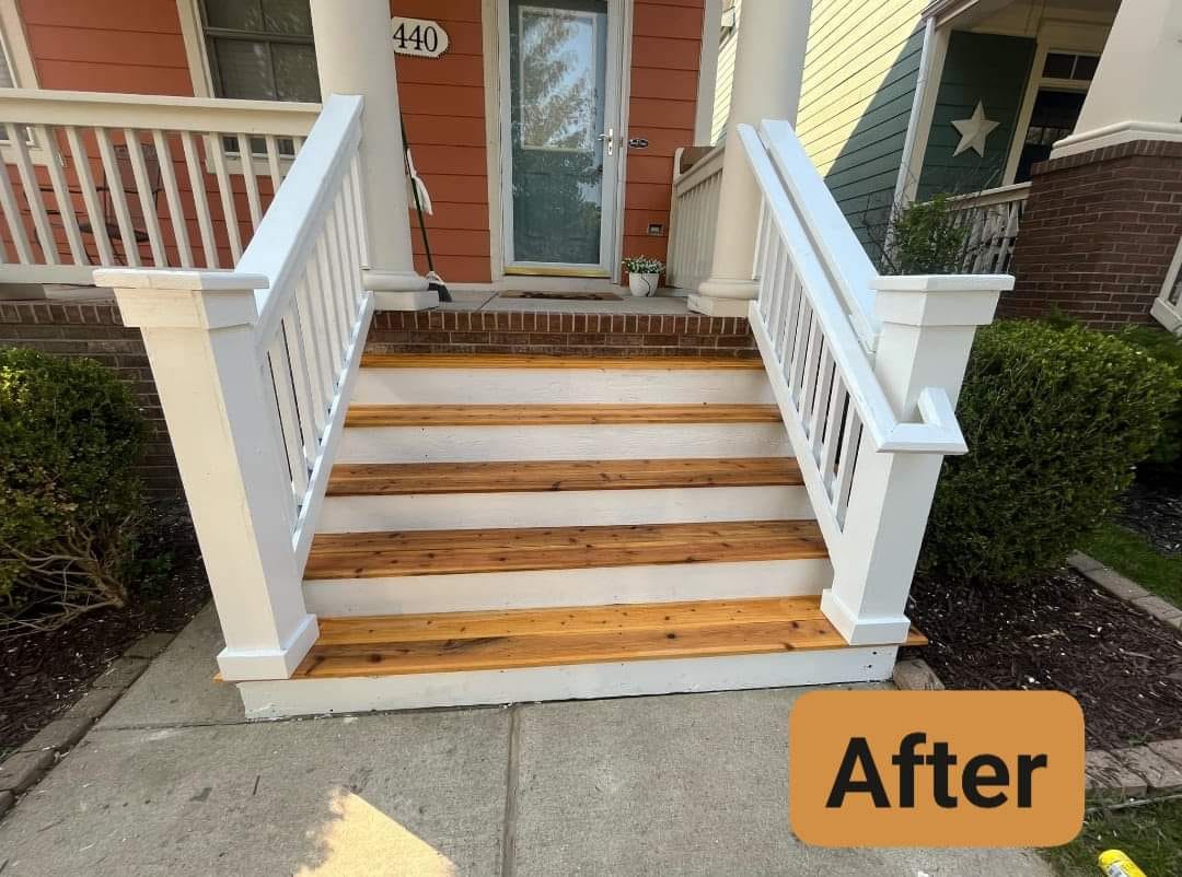 After - Exterior Stairs