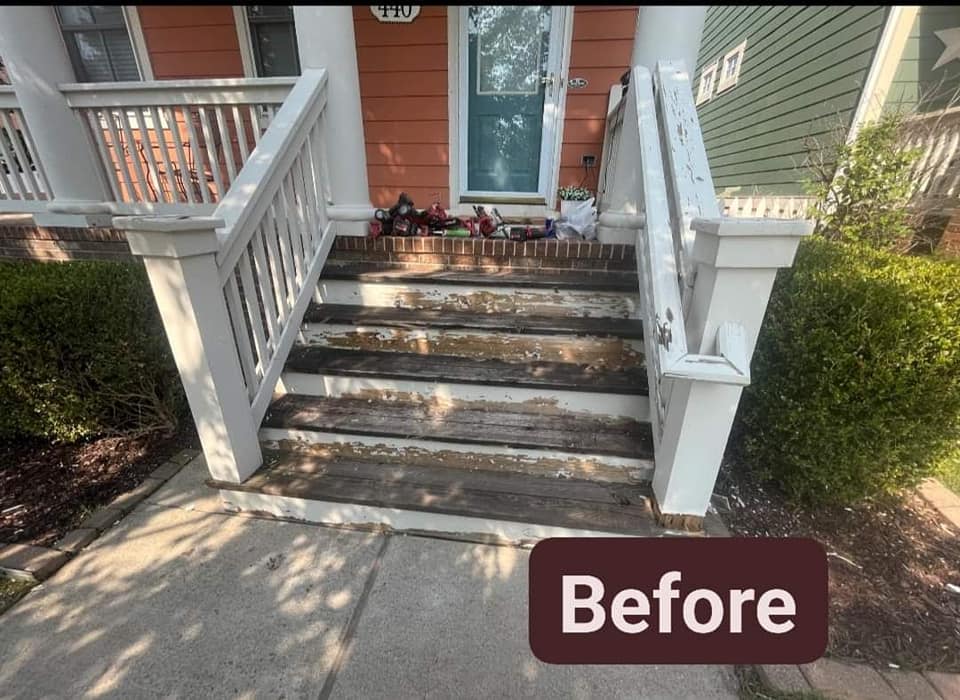 Before - Exterior Stairs