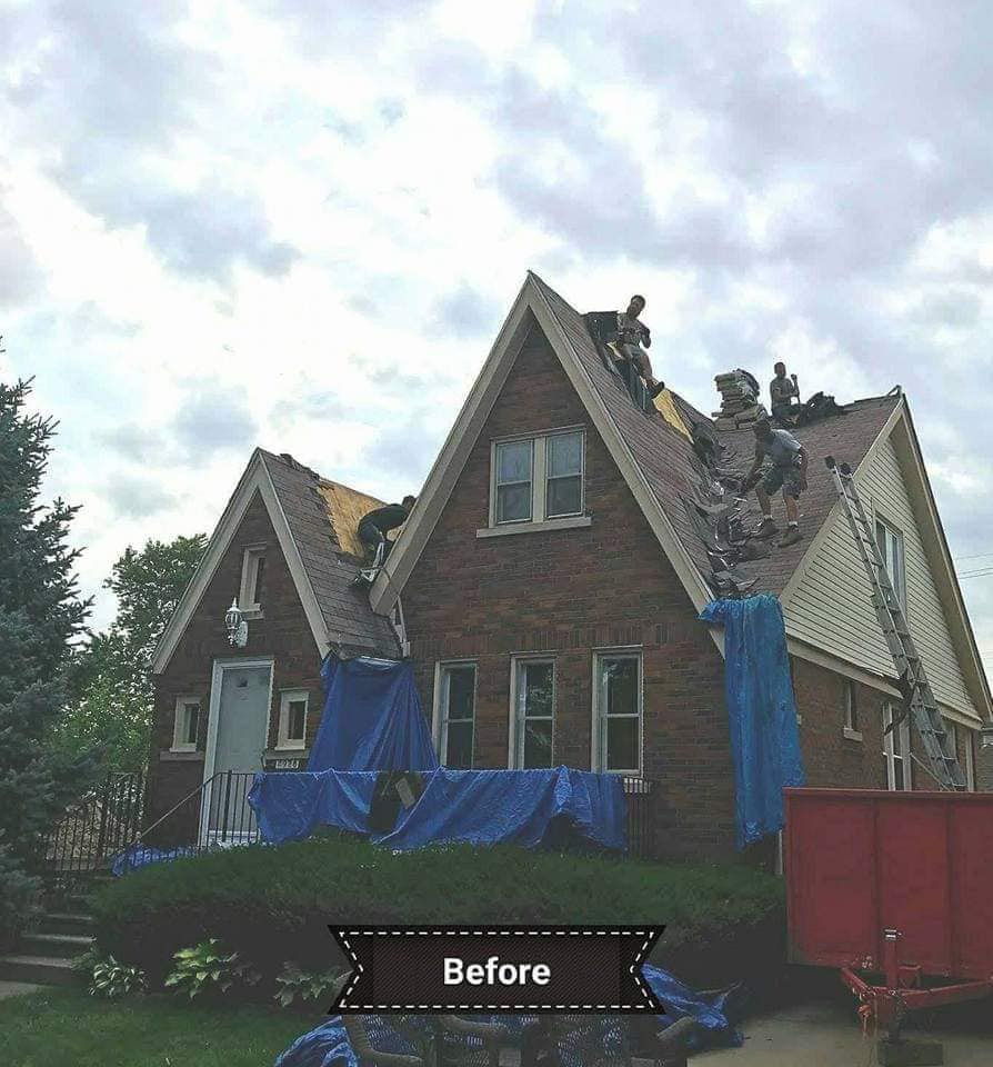 Before - Roof Repair and Maintenance